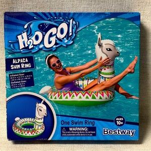 Bestway H2O Go! Alpaca Swim Ring Pool Float Floaty Llama